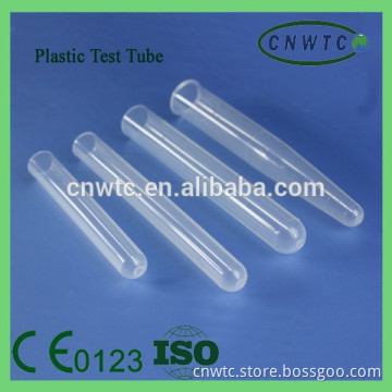 plastic round bottom test tube